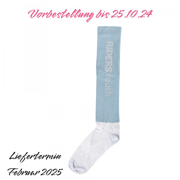 Reitsocken &quot;Pearl&quot; mit Glitzersteinen