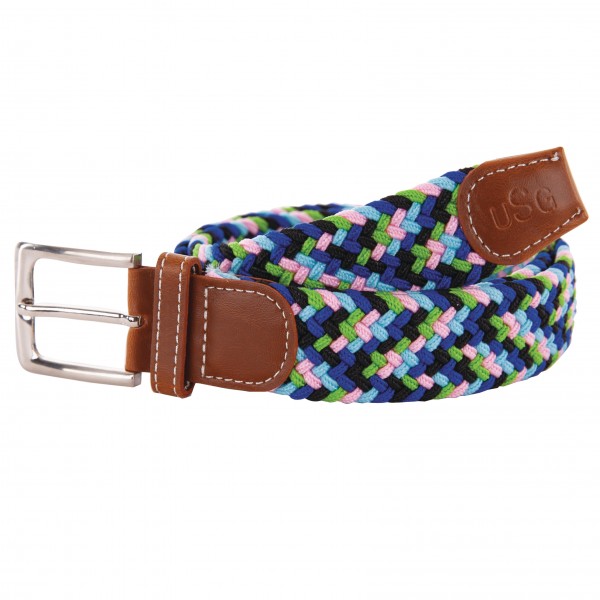 Belt CASUAL plaited, elastic material