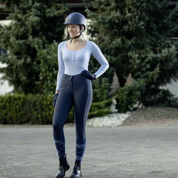 Ladies breeches &quot;Lizzy&quot;, full patch with top-grip