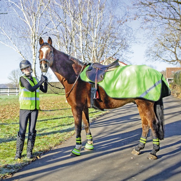 Reflektierende Ausreitdecke
