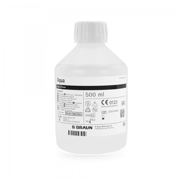 Sterile water (500 ml bottle)