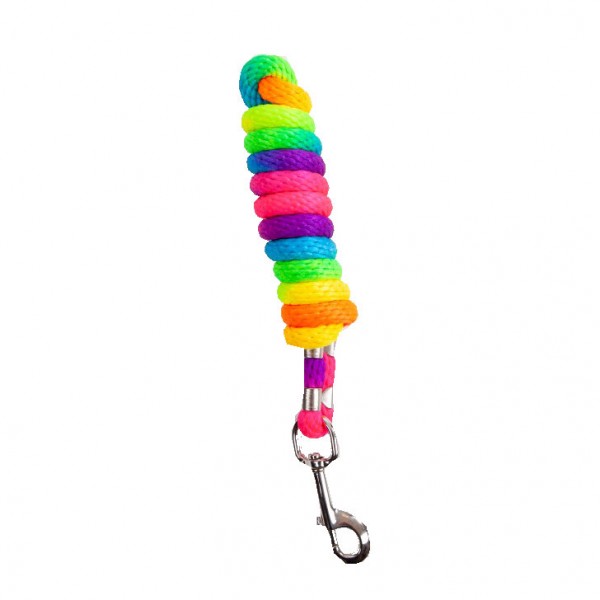 Lead rope "Hippie" with panic hook