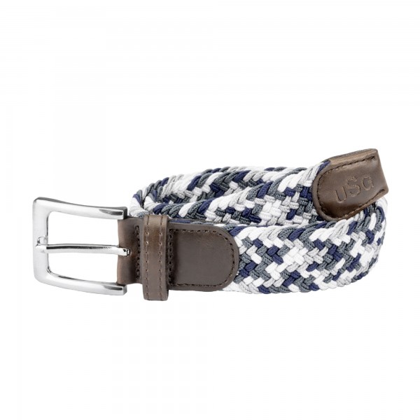 Belt CASUAL plaited, elastic material