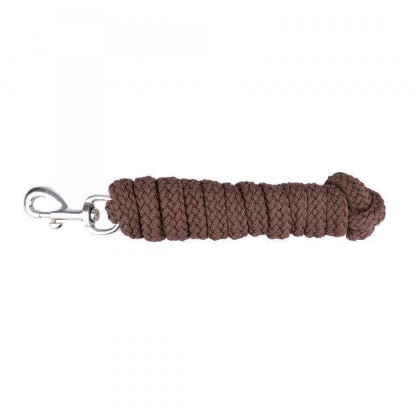 Lead rope, single-coloured, with carabiner